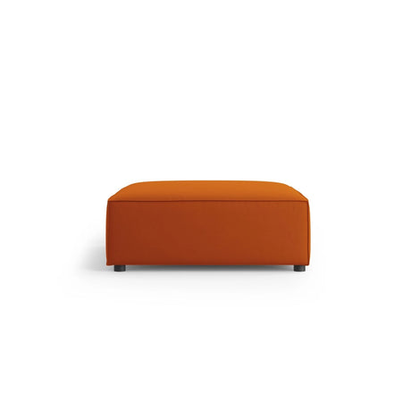Arendal Pouf aus Samt in Terrakotta (Casino Terracota), 102x80x40 cm von Cosmopolitan Design – Bild 3