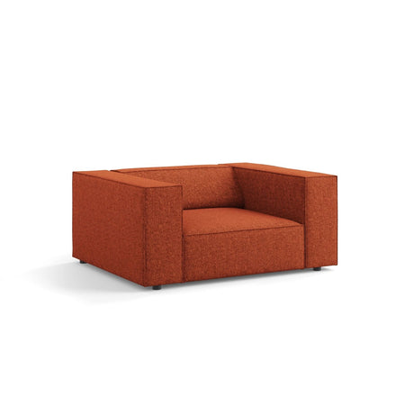 Arendal Sessel aus Chenille in Terrakotta (Haga 44), 124x102x70 cm von Cosmopolitan Design – Bild 4