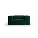 Arendal Sessel aus Samt in Flaschengrün (Casino Deep Green), 124x102x70 cm von Cosmopolitan Design – Bild 1