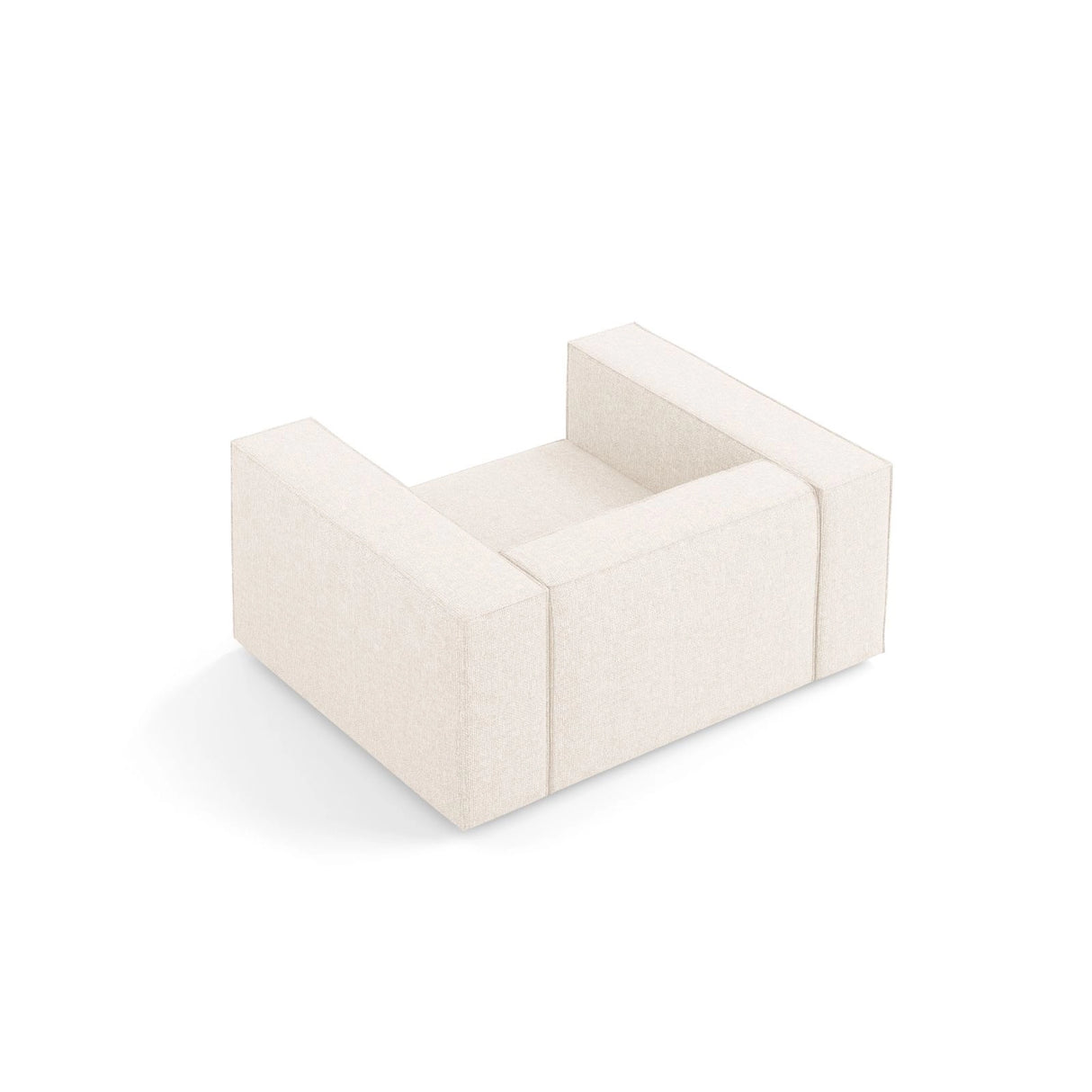 Arendal Sessel aus Samt oder Chenille, 124x102x70 cm von Cosmopolitan Design – Bild 5