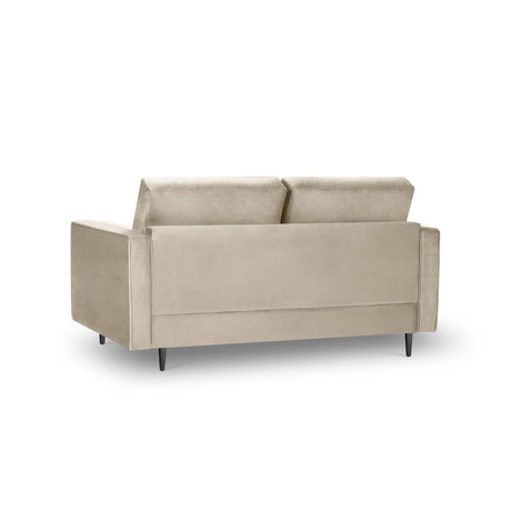 Aspen 2-Sitzer Sofa aus Samt in Dunkelbeige (Salvador 2), 174x90x90 cm von Cosmopolitan Design – Bild 3