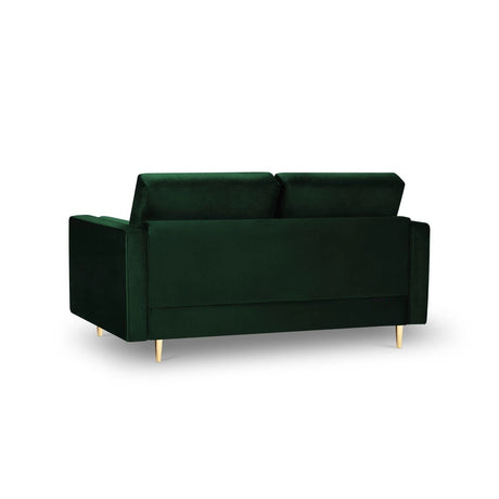 Aspen 2-Sitzer Sofa aus Samt in Flaschengrün (Salvador 7), 174x90x90 cm von Cosmopolitan Design – Bild 3