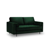 Aspen 2-Sitzer Sofa aus Samt in Flaschengrün (Salvador 7), 174x90x90 cm von Cosmopolitan Design – Bild 1