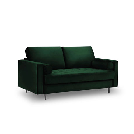 Aspen 2-Sitzer Sofa aus Samt in Flaschengrün (Salvador 7), 174x90x90 cm von Cosmopolitan Design – Bild 1