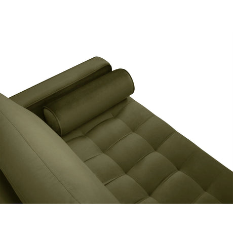 Aspen 2-Sitzer Sofa aus Samt in Grün (Salvador 8), 174x90x90 cm von Cosmopolitan Design – Bild 4