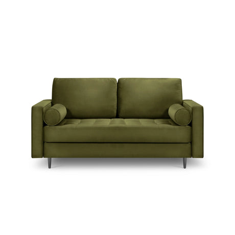 Aspen 2-Sitzer Sofa aus Samt in Grün (Salvador 8), 174x90x90 cm von Cosmopolitan Design – Bild 2