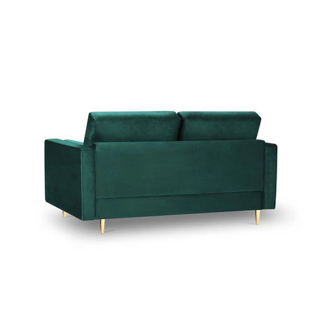 Aspen 2-Sitzer Sofa aus Samt in Petrol (Salvador 6), 174x90x90 cm von Cosmopolitan Design – Bild 3