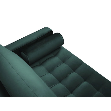 Aspen 2-Sitzer Sofa aus Samt in Petrol (Salvador 6), 174x90x90 cm von Cosmopolitan Design – Bild 4