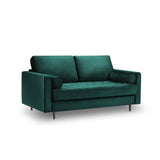 Aspen 2-Sitzer Sofa aus Samt in Petrol (Salvador 6), 174x90x90 cm von Cosmopolitan Design – Bild 1