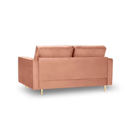 Aspen 2-Sitzer Sofa aus Samt in Rosa (Salvador 11), 174x90x90 cm von Cosmopolitan Design – Bild 3