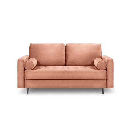 Aspen 2-Sitzer Sofa aus Samt in Rosa (Salvador 11), 174x90x90 cm von Cosmopolitan Design – Bild 2
