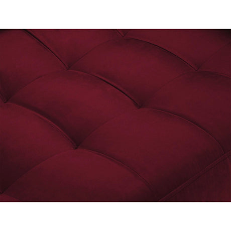 Aspen 2-Sitzer Sofa aus Samt in Rot (Salvador 13), 174x90x90 cm von Cosmopolitan Design – Bild 5