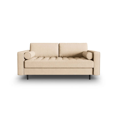 Aspen 2-Sitzer Sofa aus Strukturierter Stoff in Beige (Melva 06), 174x90x90 cm von Cosmopolitan Design – Bild 1