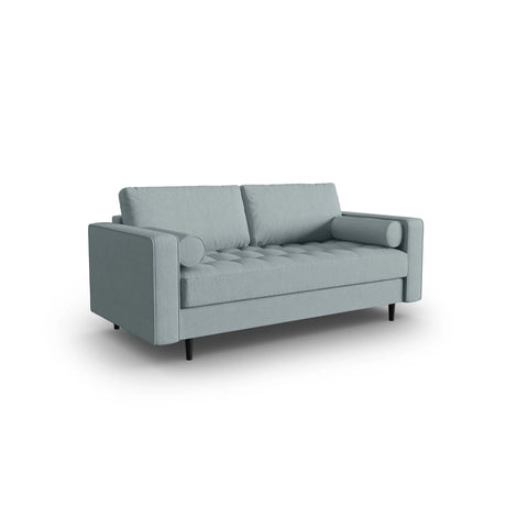 Aspen 2-Sitzer Sofa aus Strukturierter Stoff in Blau (Melva 72), 174x90x90 cm von Cosmopolitan Design – Bild 2