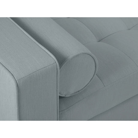 Aspen 2-Sitzer Sofa aus Strukturierter Stoff in Blau (Melva 72), 174x90x90 cm von Cosmopolitan Design – Bild 5