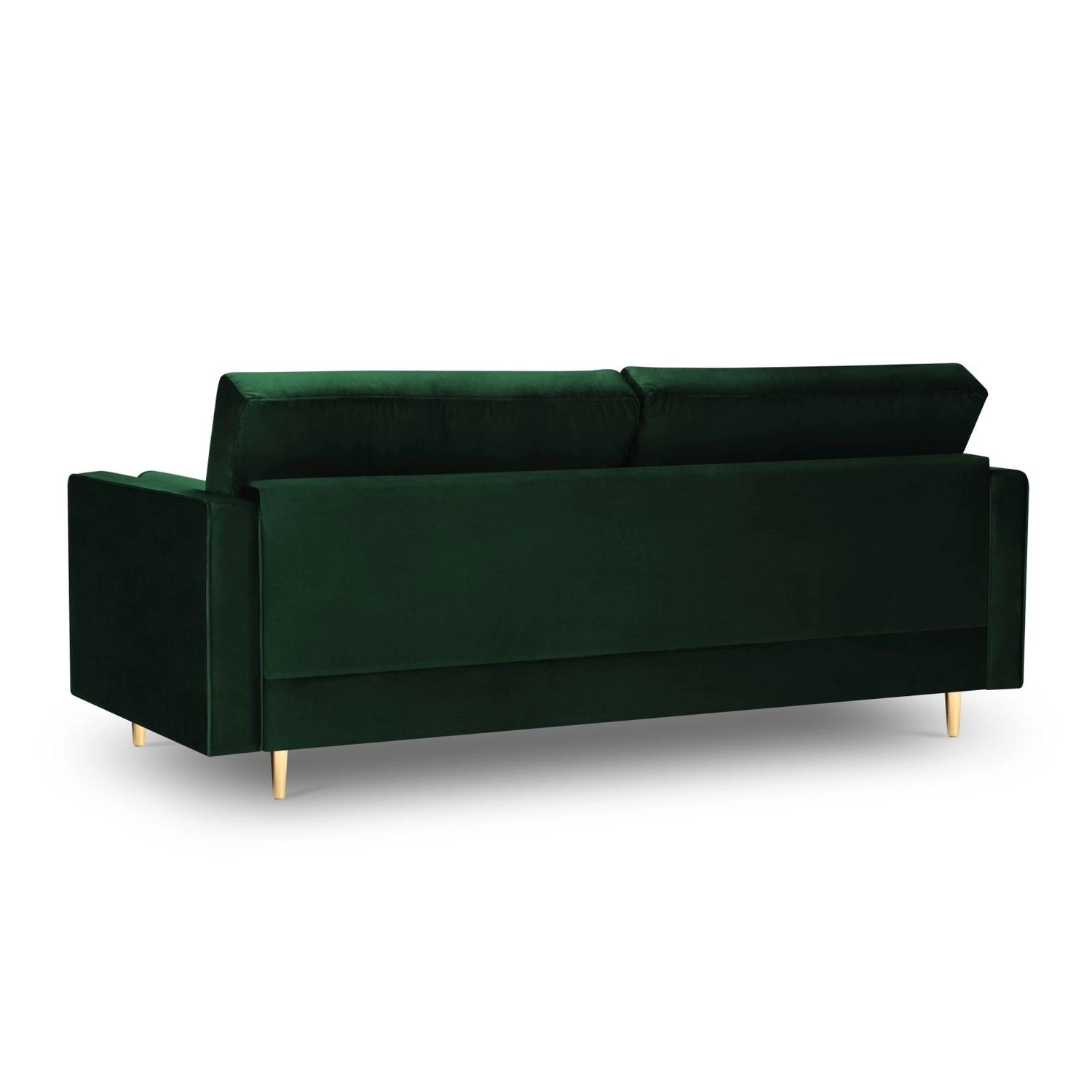 Aspen 3-Sitzer Sofa aus Samt in Flaschengrün (Salvador 7), 219x90x90 cm von Cosmopolitan Design – Bild 3