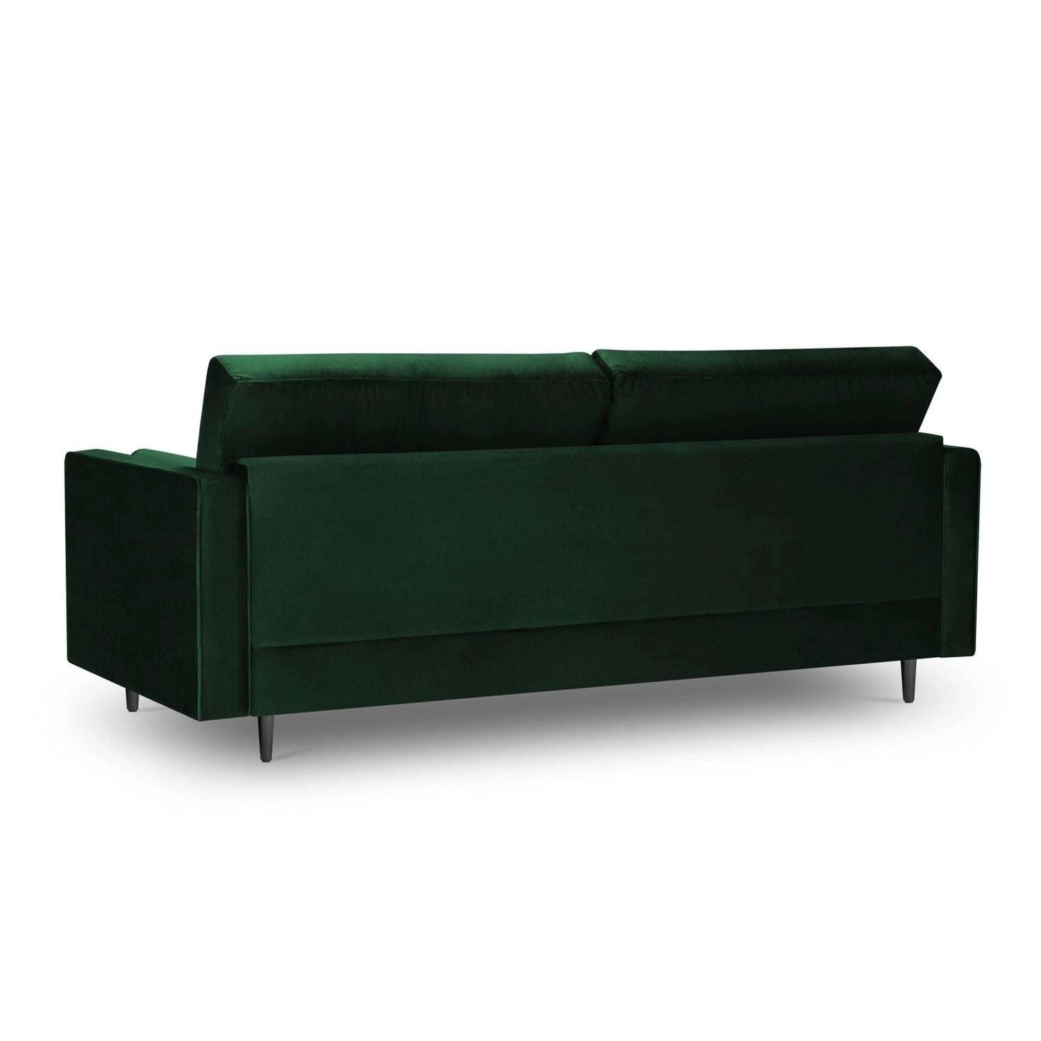 Aspen 3-Sitzer Sofa aus Samt in Flaschengrün (Salvador 7), 219x90x90 cm von Cosmopolitan Design – Bild 3