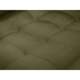 Aspen 3-Sitzer Sofa aus Samt in Grün (Salvador 8), 219x90x90 cm von Cosmopolitan Design – Bild 5