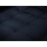 Aspen 3-Sitzer Sofa aus Samt in Königsblau (Salvador 5), 219x90x90 cm von Cosmopolitan Design – Bild 5