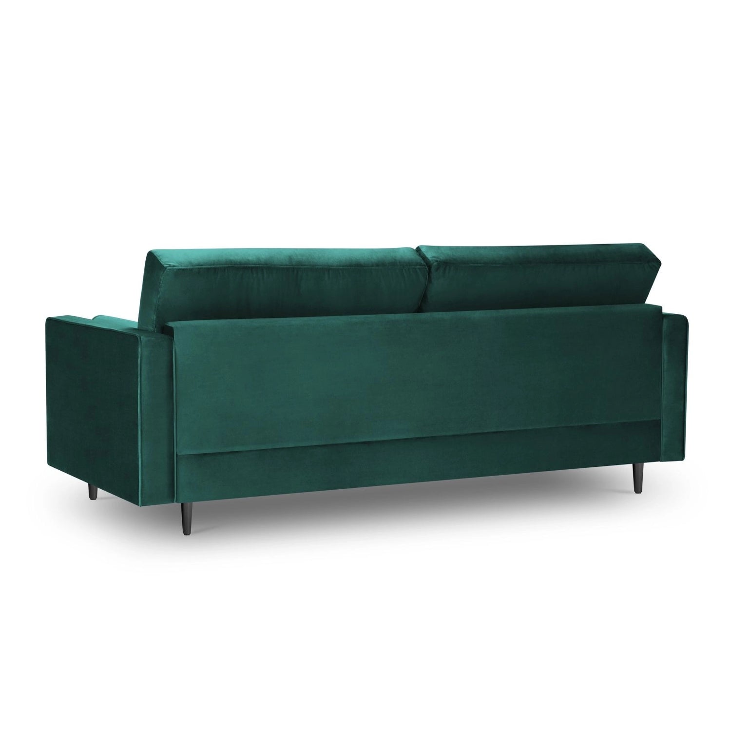 Aspen 3-Sitzer Sofa aus Samt in Petrol (Salvador 6), 219x90x90 cm von Cosmopolitan Design – Bild 3