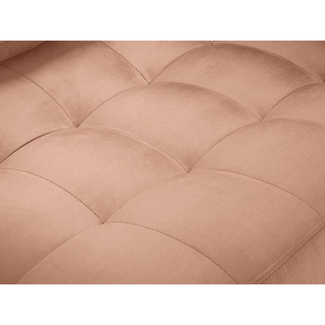 Aspen 3-Sitzer Sofa aus Samt in Rosa (Salvador 11), 219x90x90 cm von Cosmopolitan Design – Bild 5