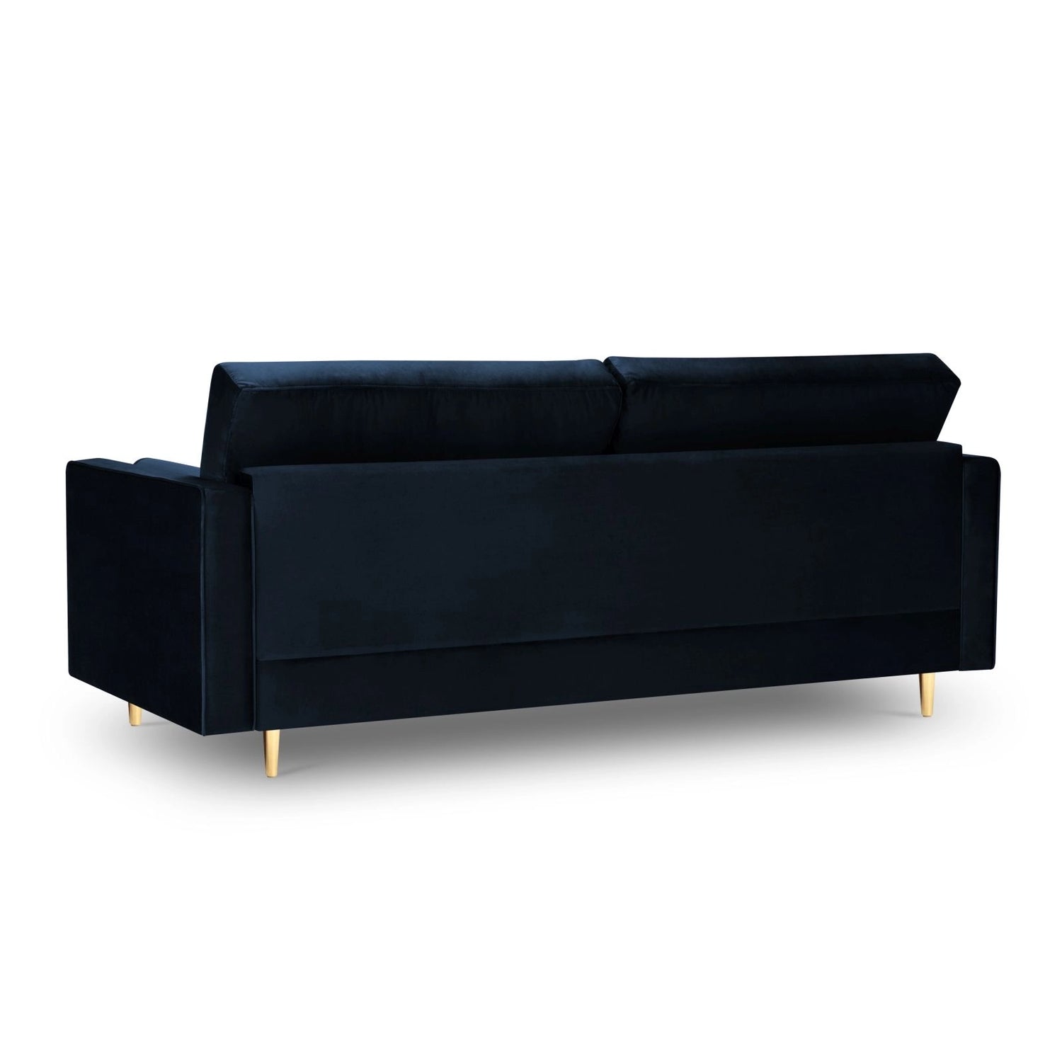 Aspen 3-Sitzer Sofa aus Samt oder Strukturstoff, 219x90x90 cm von Cosmopolitan Design – Bild 3