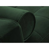 Aspen 3-Sitzer Sofa mit Schlaffunktion und Stauraum, aus Samt in Flaschengrün (Salvador 07), 225x100x96 cm von Cosmopolitan Design – Bild 7