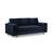 Aspen 3-Sitzer Sofa mit Schlaffunktion und Stauraum, aus Samt in Königsblau (Salvador 05), 225x100x96 cm von Cosmopolitan Design – Bild 1