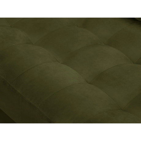 Aspen 4-Sitzer Ecksofa, Linke Seite, aus Samt in Grün (Salvador 8), 236x170x90 cm von Cosmopolitan Design – Bild 6