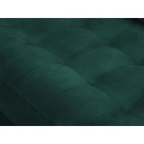 Aspen 4-Sitzer Ecksofa, Linke Seite, aus Samt in Petrol (Salvador 6), 236x170x90 cm von Cosmopolitan Design – Bild 6