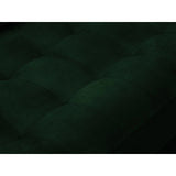 Aspen 4-Sitzer Ecksofa, Rechte Seite, aus Samt in Flaschengrün (Salvador 7), 236x170x90 cm von Cosmopolitan Design – Bild 6