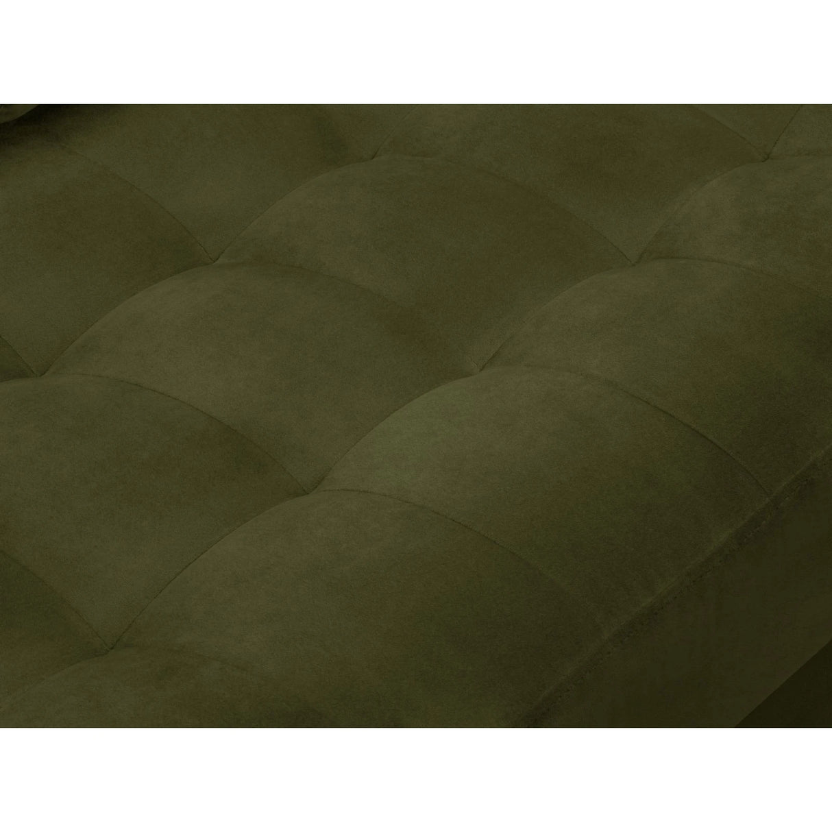 Aspen 4-Sitzer Ecksofa, Rechte Seite, aus Samt in Grün (Salvador 8), 236x170x90 cm von Cosmopolitan Design – Bild 6