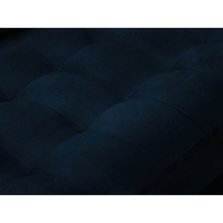 Aspen 4-Sitzer Ecksofa, Rechte Seite, aus Samt in Königsblau (Salvador 5), 236x170x90 cm von Cosmopolitan Design – Bild 6