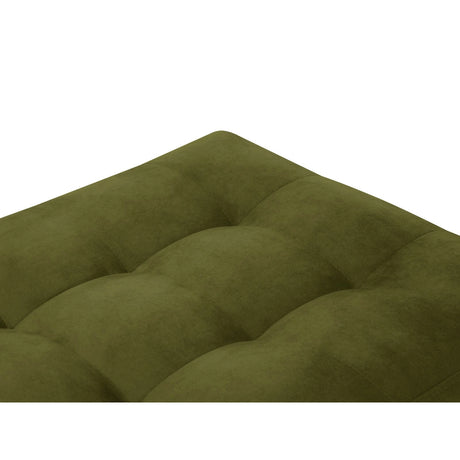Aspen Pouf aus Samt in Grün (Salvador 8), 60x70x46 cm von Cosmopolitan Design – Bild 3
