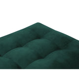 Aspen Pouf aus Samt in Petrol (Salvador 6), 60x70x46 cm von Cosmopolitan Design – Bild 3