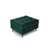 Aspen Pouf aus Samt in Petrol (Salvador 6), 60x70x46 cm von Cosmopolitan Design – Bild 1