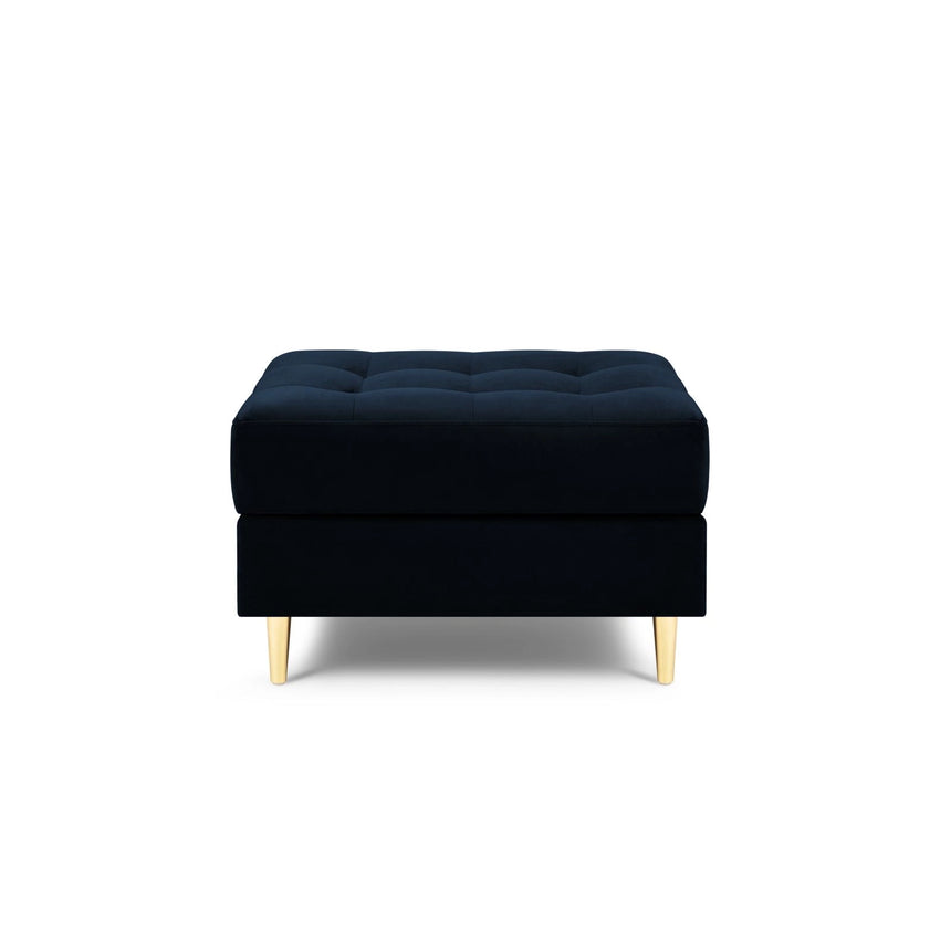Aspen Pouf aus Samt oder Strukturstoff, 60x70x46 cm von Cosmopolitan Design – Bild 2
