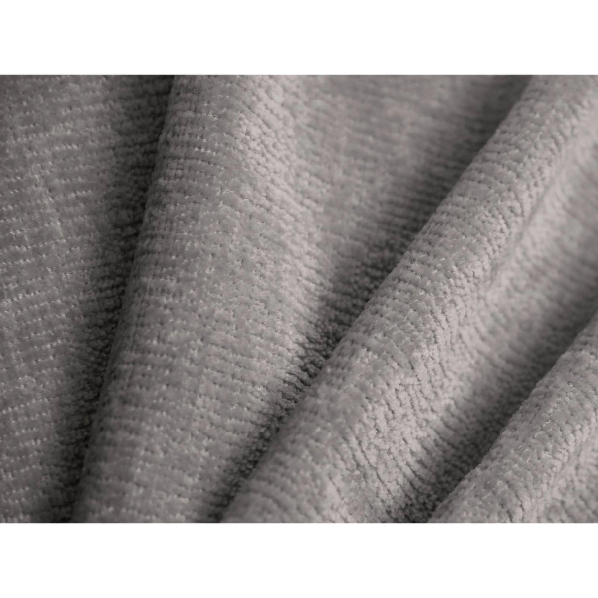 Asti Bett mit Kopfteil und Stauraum, aus Chenille (PeHa80) in Hellgrau, 90x200 cm von Cosmopolitan Design – Bild 6