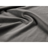 Asti Bett mit Kopfteil und Stauraum, aus Samt (Ma2241) in Dunkelgrau, 90x200 cm von Cosmopolitan Design – Bild 6