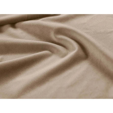 Asti Bett mit Kopfteil und Stauraum, aus Samt (Ma2282) in Mandelbeige, 90x200 cm von Cosmopolitan Design – Bild 6