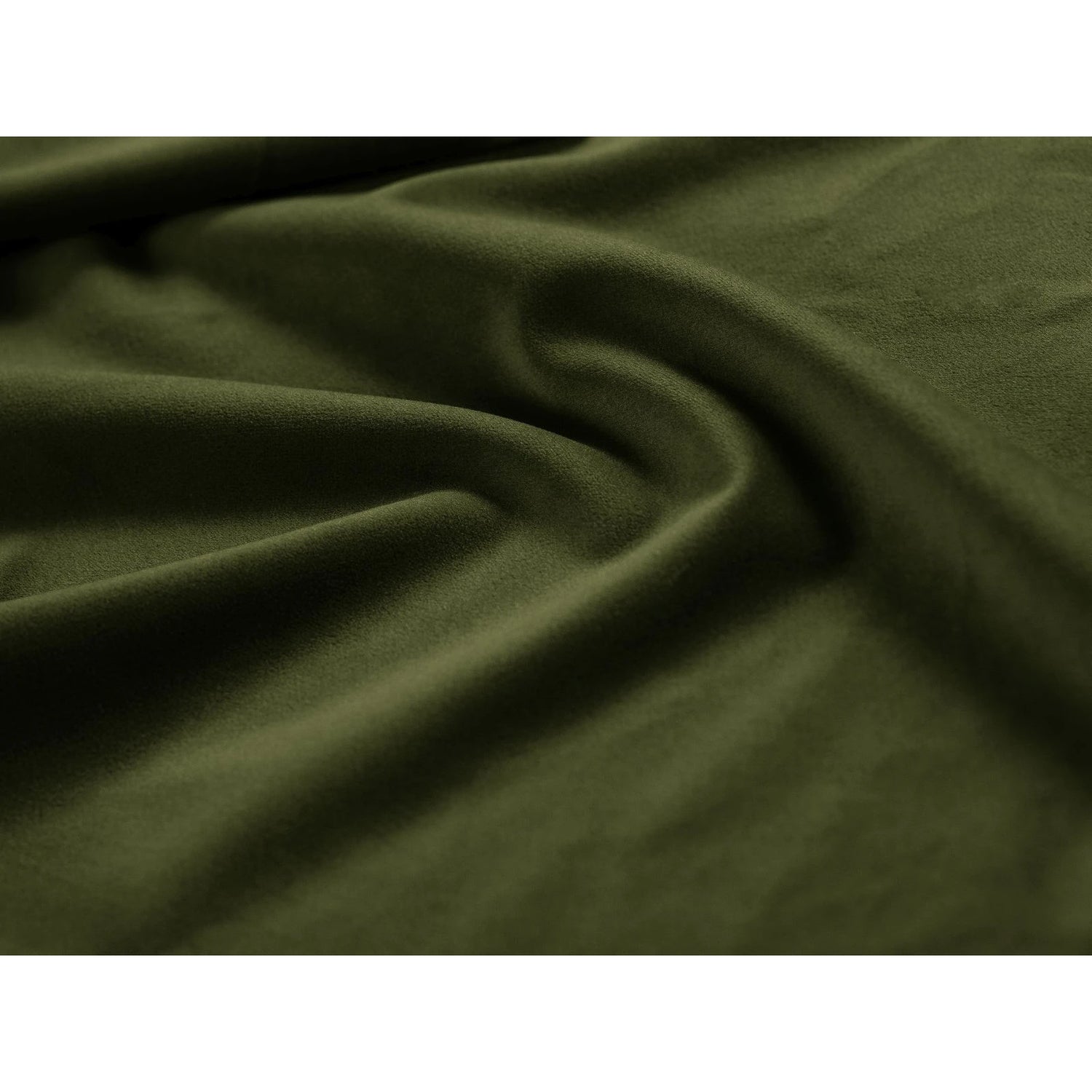 Asti Bett mit Kopfteil und Stauraum, aus Samt (Ma2295) in Armeegrün, 90x200 cm von Cosmopolitan Design – Bild 6