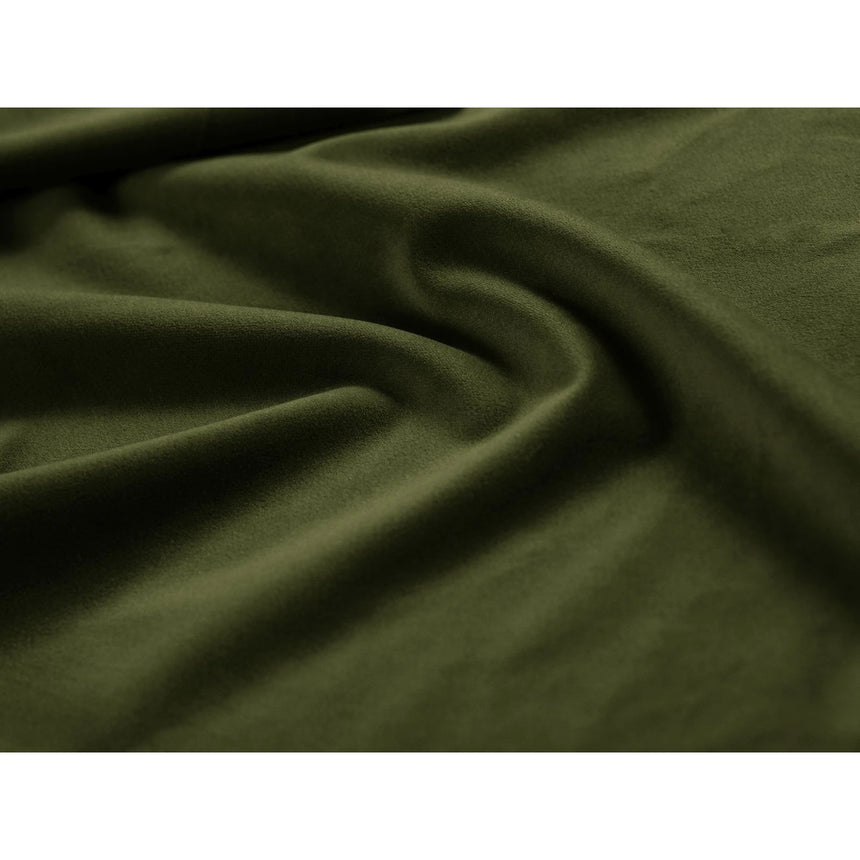 Asti Bett mit Kopfteil und Stauraum, aus Samt (Ma2295) in Armeegrün, 90x200 cm von Cosmopolitan Design – Bild 6