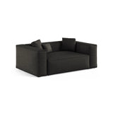 Aveiro 2-Sitzer Sofa aus Chenille in Anthrazit (Eden 21 Black), 180x118x86 cm von Cosmopolitan Design – Bild 2