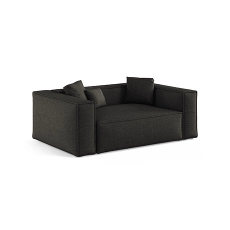 Aveiro 2-Sitzer Sofa aus Chenille in Anthrazit (Eden 21 Black), 180x118x86 cm von Cosmopolitan Design – Bild 2