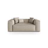 Aveiro 2-Sitzer Sofa aus Chenille in Dunkelbeige (Eden 4 Beige), 180x118x86 cm von Cosmopolitan Design – Bild 1