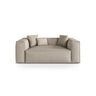 Aveiro 2-Sitzer Sofa aus Chenille in Dunkelbeige (Eden 4 Beige), 180x118x86 cm von Cosmopolitan Design – Bild 1