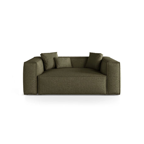 Aveiro 2-Sitzer Sofa aus Chenille in Grün (Eden 12 Olive), 180x118x86 cm von Cosmopolitan Design – Bild 1