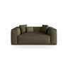 Aveiro 2-Sitzer Sofa aus Chenille in Grün (Eden 12 Olive), 180x118x86 cm von Cosmopolitan Design – Bild 1