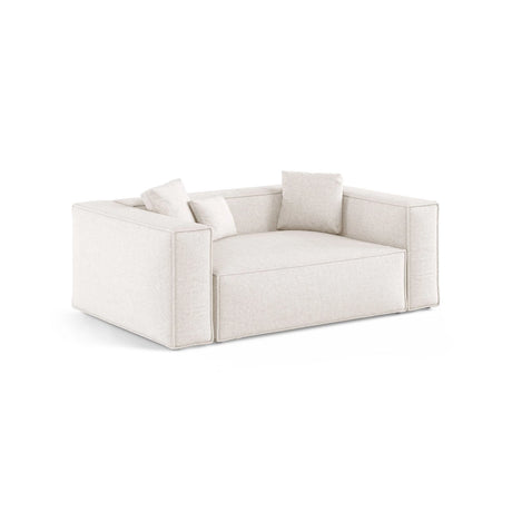 Aveiro 2-Sitzer Sofa aus Chenille in Hellbeige (Eden 2 Pearl), 180x118x86 cm von Cosmopolitan Design – Bild 2