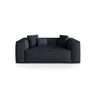 Aveiro 2-Sitzer Sofa aus Chenille in Marineblau (Eden 16 Deep Blue), 180x118x86 cm von Cosmopolitan Design – Bild 1